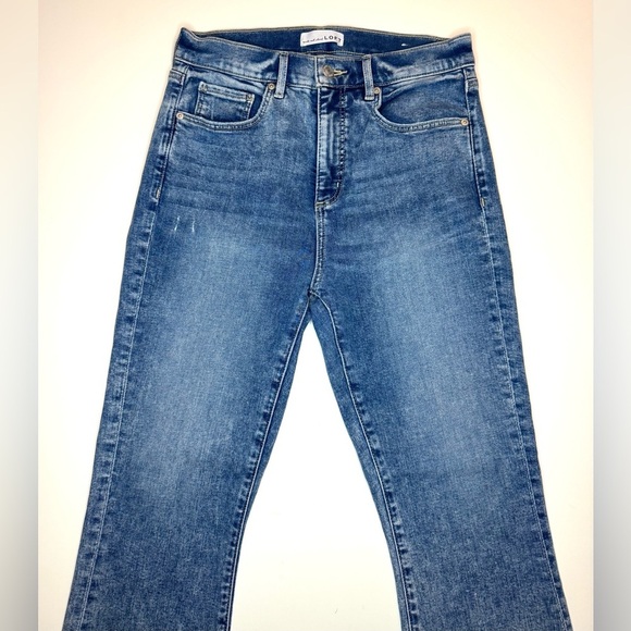 Loft Women’s The Kick Crop Classic Blue Denim Jeans Size- 27/4 - Picture 2 of 8